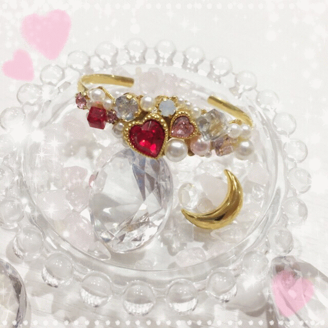 ロリィタ♡ゆめかわハンドメイドアクセ送料無料♡デートにラブラブ♡