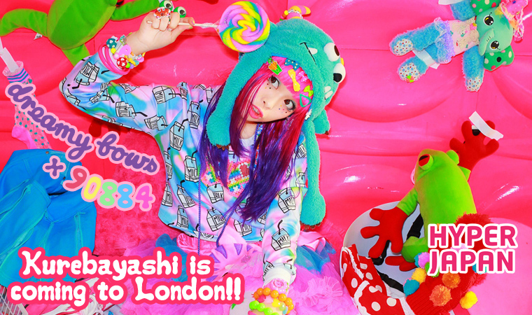 Haruka Kurebayashi x Dreamy Bows Collab♡ Kawaii Event Hyper Japan in London, UK♪