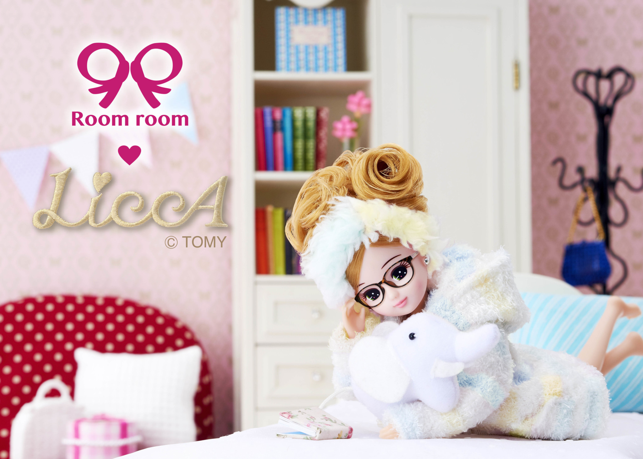 リカちゃん人形×パリミキコラボの甘かわいいメガネが登場♡
