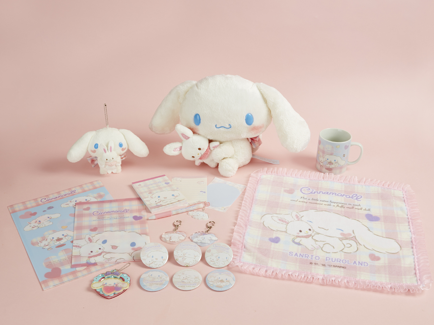 ピューロランド限定グッズ『シナモン×メルメルドール』が可愛すぎる♡So Cute..!♡ New Limited Cinnamoroll x MellmellDoll Collaboration Items