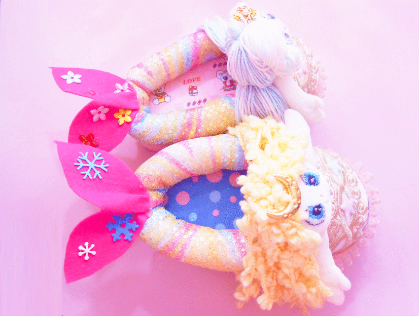 Diy 手作りマーメイドスクイーズスリッパの作り方 Lafary Diy 手作りマーメイドスクイーズスリッパの作り方 Lafary