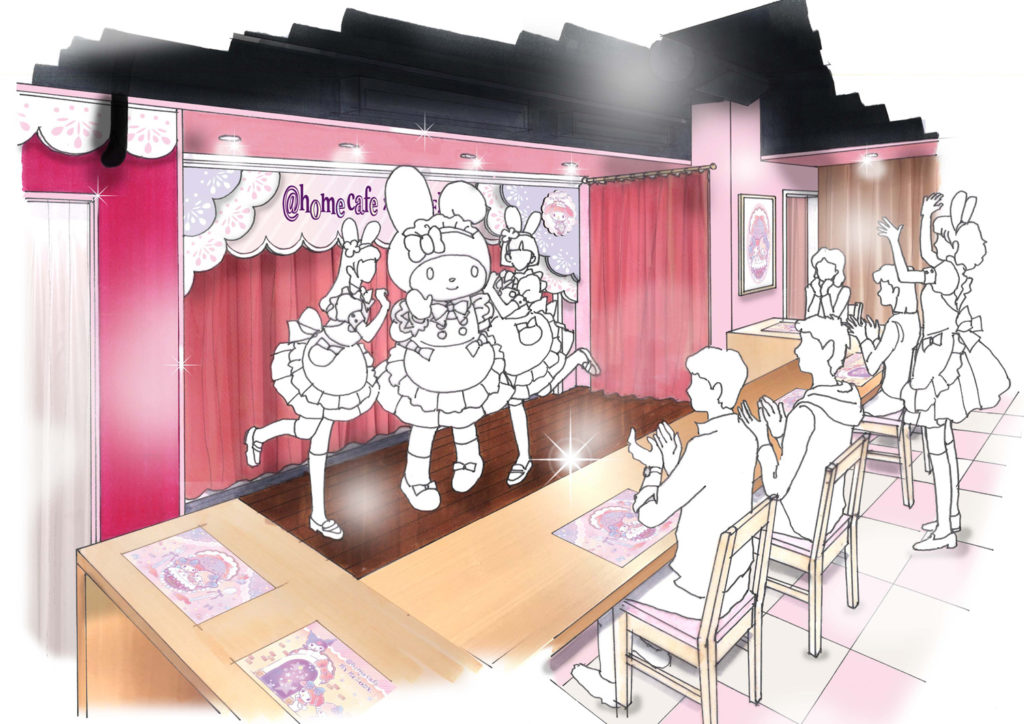 ゆめかわいいメイドカフェ!マイメロとメイドが夢のコラボ