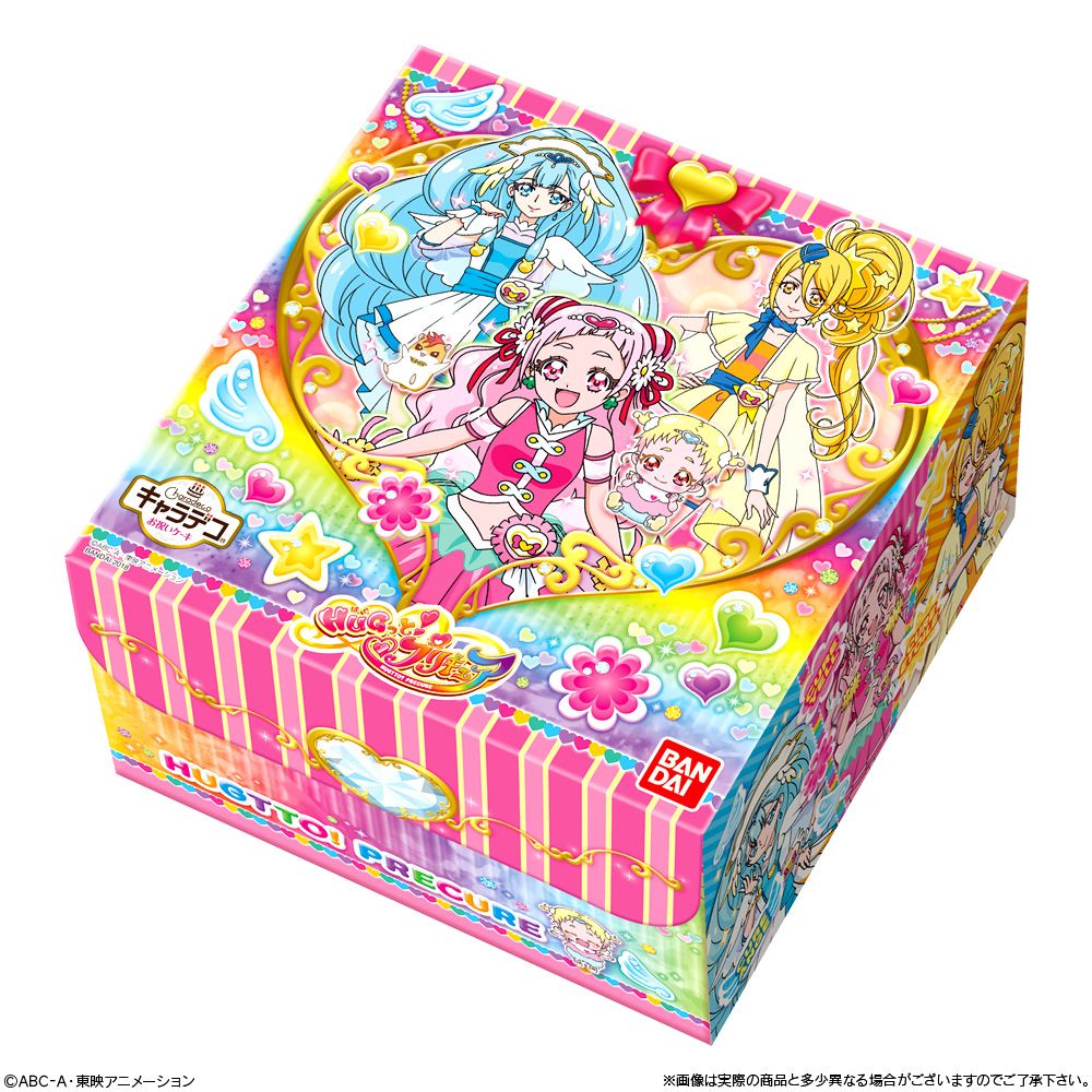 新プリキュアのキャラデコケーキでひなまつりをお祝い