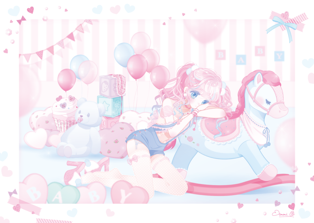 オチアイトモミイラスト画像2