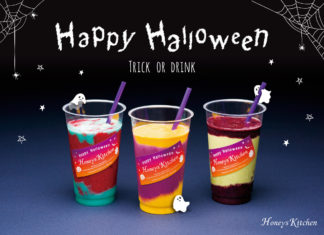 ♡Honey’s Kitchenのハロウィン限定スムージーがカラフル可愛い♡