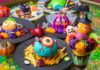 ”KAWAII MONSTER CAFE HARAJUKU”のハロウィンメニューが派手カワ♡