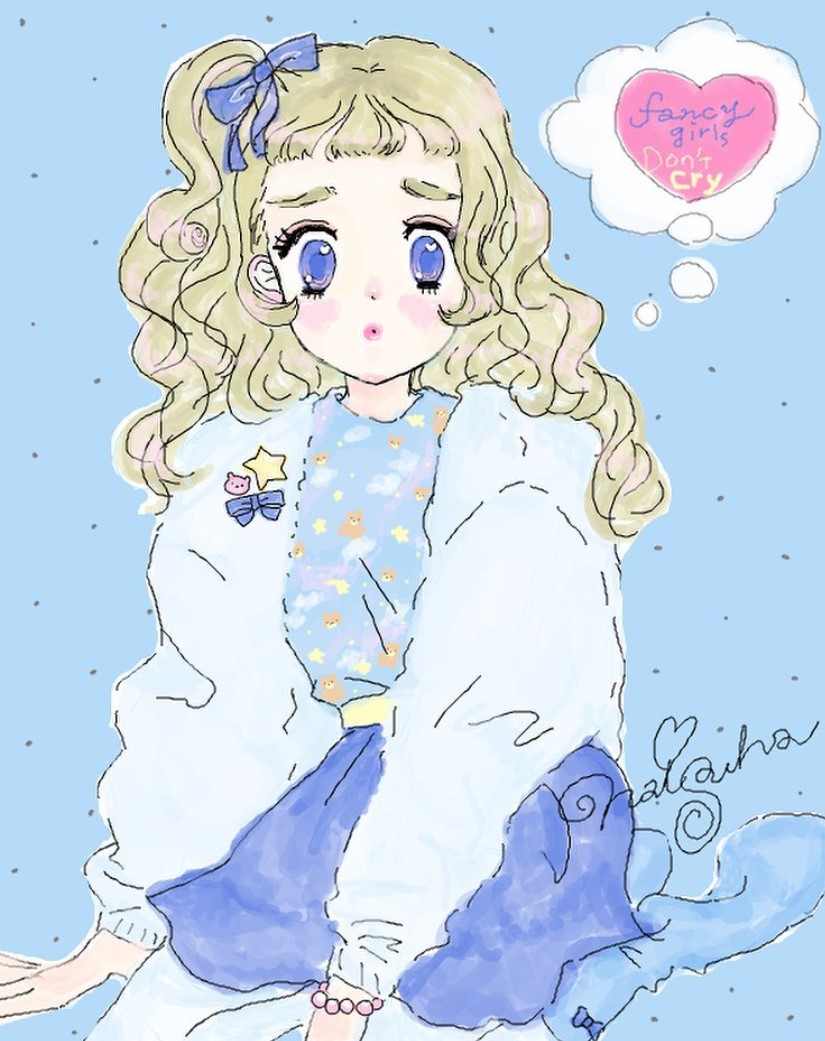 ファンシーな女の子に共感 イラストレーター Natsuha さんのやさしい世界 Lafary ファンシーな女の子に共感 イラストレーター Natsuha さんのやさしい世界 Lafary