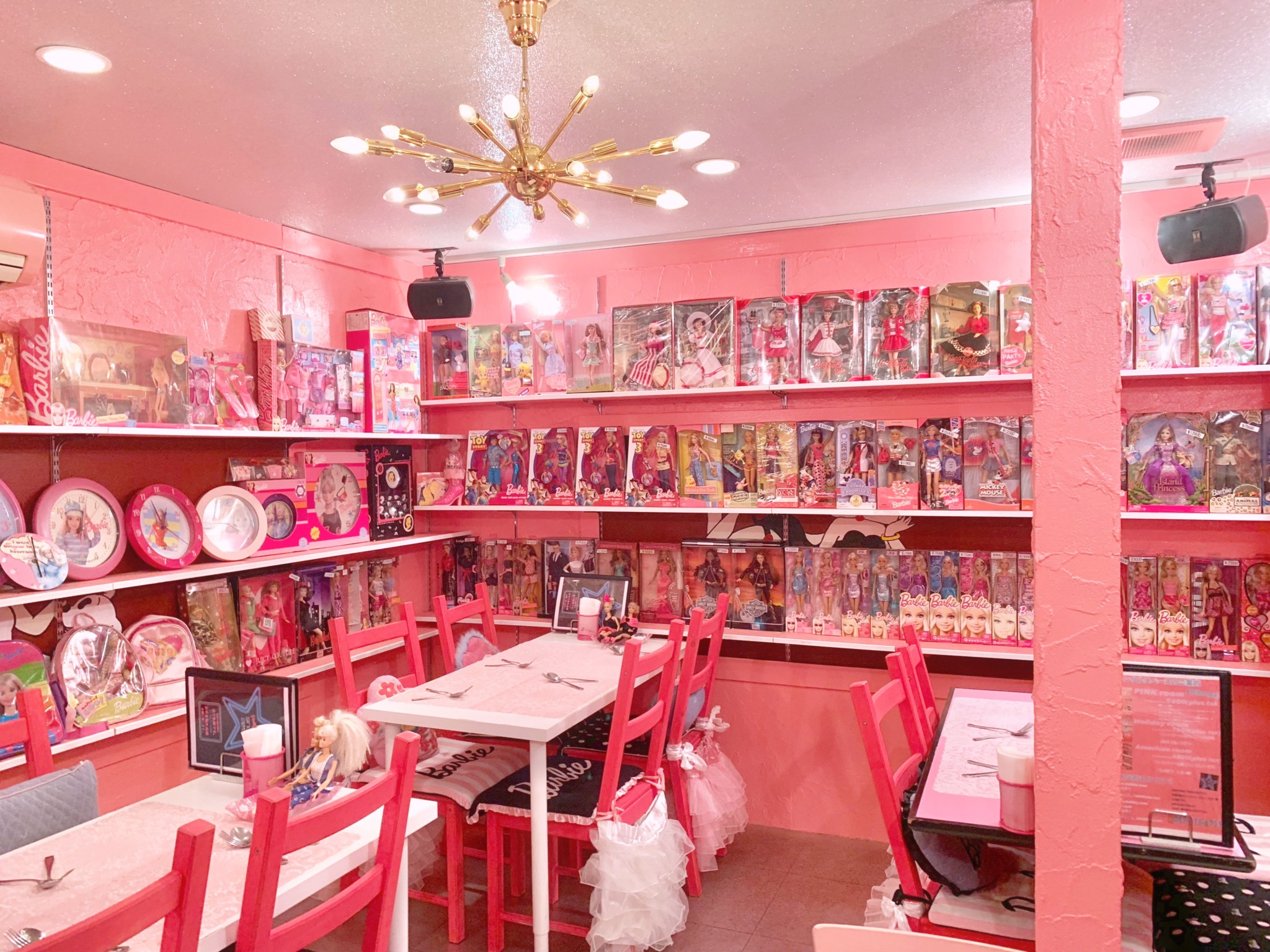 可愛いもの好き集合 ドールハウスみたいな Pink Holiday Cafe Lafary