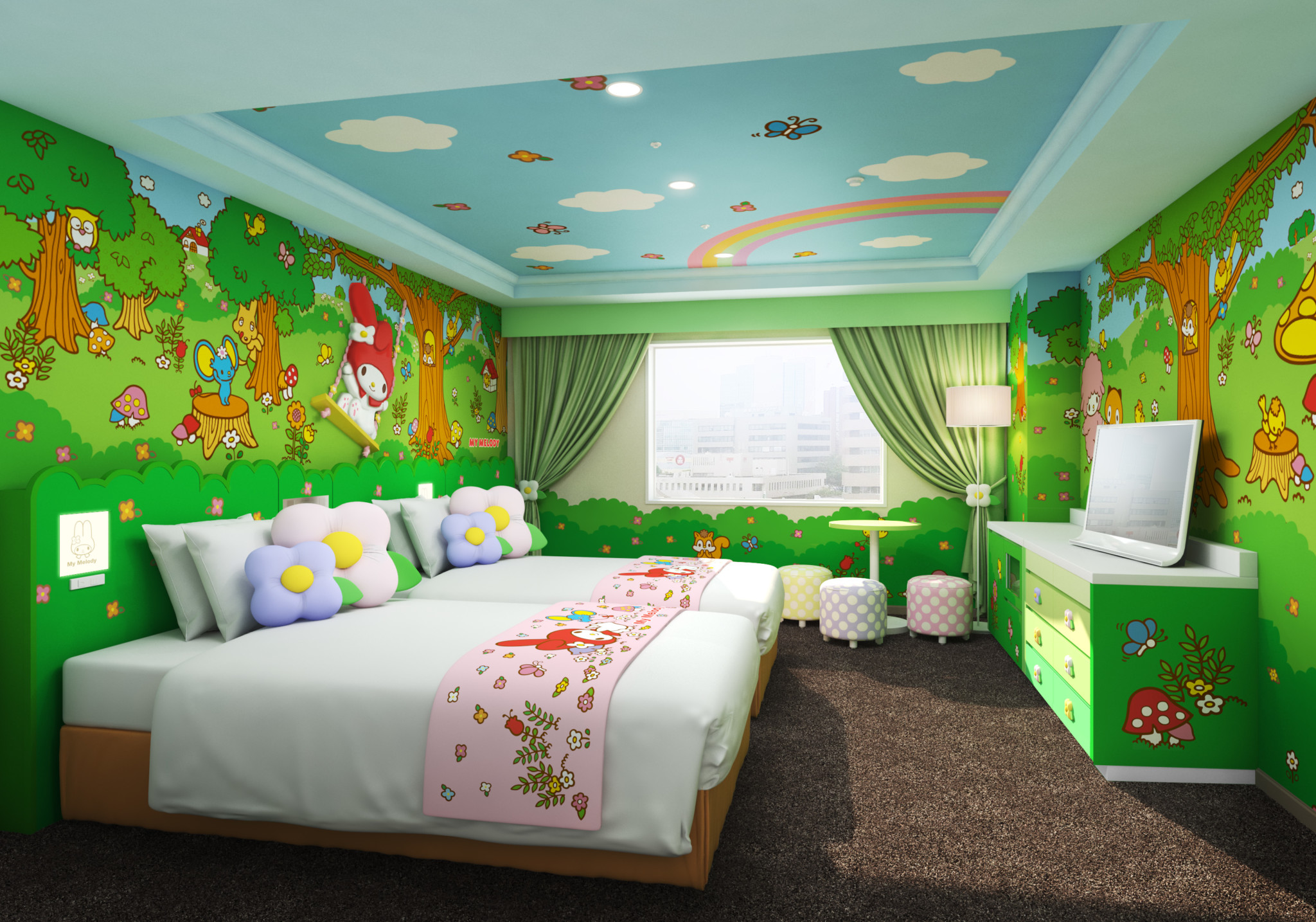 京王プラザホテル マイメロ キキララ かわいすぎるお部屋が登場 Lafary 京王プラザホテル マイメロ キキララ かわいすぎるお部屋が登場 Lafary