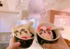 Q-potカフェの新作『ニャンとエラベル♡“ネコ”アイス』♡