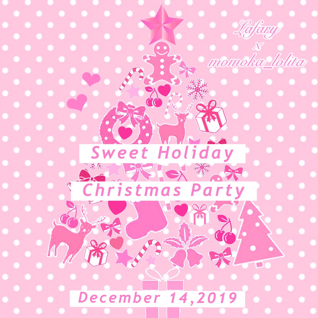 Lafaryとももかちゃんがコラボ♡ Sweet Holiday Christmas Party