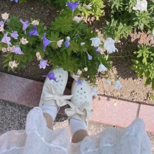 レース フリル リボン ガーリーなお洋服に合わせたい靴下まとめ Lafary