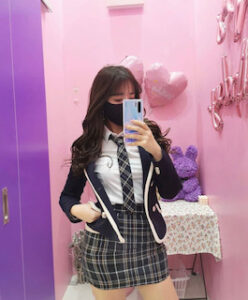 組み合わせ豊富!キュートな制服レンタルで韓国アイドル気分になっちゃおう