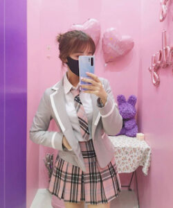 組み合わせ豊富!キュートな制服レンタルで韓国アイドル気分になっちゃおう